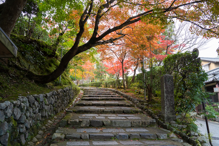 化野念仏寺の紅葉