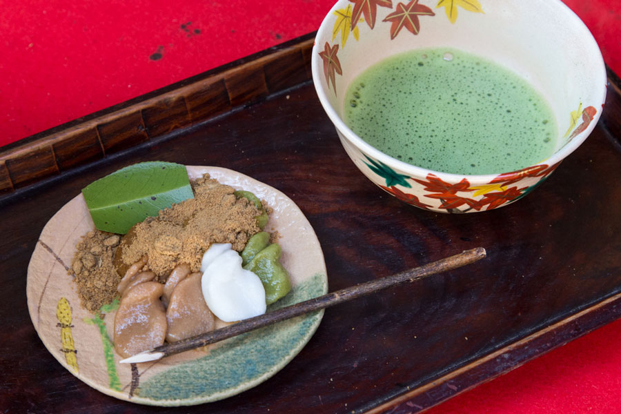 抹茶と和菓子